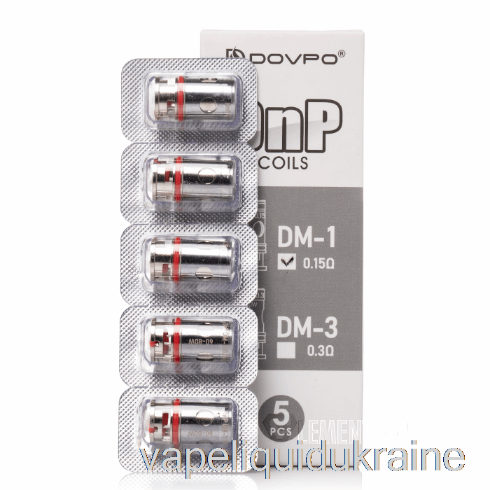 Vape Ukraine DOVPO DnP Replacement Coils 0.15ohm DnP DM-1 Coils